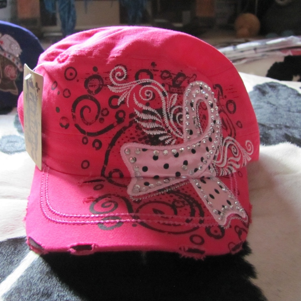 LEADER BREAST CANCER AWARENESS BLING PINK BASEBALL